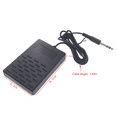 thumbnail image 1 of 3.5Mm Interface Compact Universal Single Pedal for Piano Electronic Keyboard Elctronic Foldable Drum Part, 1 of 7