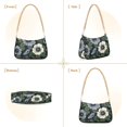 thumbnail image 7 of FORMRS Womens Shoulder Bag with Chain Strap Clutch Purse Cute Tote Handbag, Dark Floral, 7 of 7