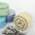 thumbnail image 3 of Nvzi Hilo suave para ganchillo - 1 rollo de hilo multicolor, hilo de mohair degradado, ultrasuave y liso, ideal para manualidades, pertenece a la categoría de hilos, fácil de tejer. Estilo D, 3 of 4