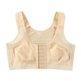 DBYLXMN Women's Full Coverage Front Closure Wire Back Support Posture