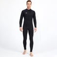 thumbnail image 3 of Sela de buceo 3mm trajes de neopreno SCR traje de buceo de neopreno de una pieza traje de surf cuerpo completo para bucear snorkeling surf nadando negro 3xl Inevent OD003294-06, 3 of 7