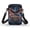 America 250 Anniversary Eagle, variant on POLERO Vintage Palm Tree Silhouette Pattern with Grunge Gradient Background Lightweight Crossbody Bag for Travel Work, 2 Zippers Adjustable Strap Cell Phone Purse