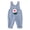 Sky Blue, variant on Happy Cherry Baby Denim Overalls Toddler Dungrees Kids Girls Boys Loose Romper Jumpsuit