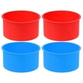 thumbnail image 1 of 4 moldes de silicona para hornear, antiadherentes, para mousse y muffins., 1 of 7