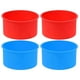 thumbnail image 1 of 4 moldes de silicona para hornear, antiadherentes, para mousse y muffins., 1 of 7