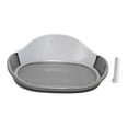 thumbnail image 3 of Dog Toilet Puppy Toilet Mesh Grids Reusable Dog Litter Tray Pet Training Toilet Gray, 3 of 8