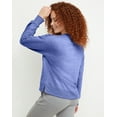 thumbnail image 3 of Hanes Sweatshirt Originals French Terry Crewneck Women Relaxed Fit Fleece XS-2XL, 3 of 5