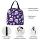 thumbnail image 4 of Easygdp crystal Skull flower cool Bolsa Térmica Premium - Tela Oxford Impermeable, Gran Capacidad, Bolsillo Frontal, Unisex para Trabajo, Escuela, Actividades al Aire Libre y Picnics, 4 of 8