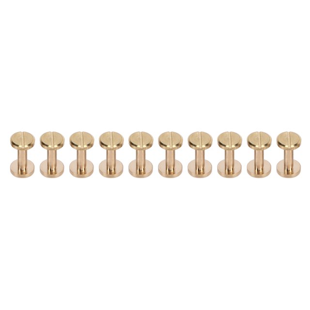 Rivets Rust Resistant Convenient Practical Easy Installation Clothing Screws for DIY Belts Bag Decoration10x4x12mm