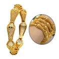 thumbnail image 3 of Brazaletes tradicionales indios de oro con dije para mujer, ideales para el Día de San Valentín y el Día de la Madre., 3 of 9