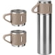 thumbnail image 3 of InnotechSc Botella Termo de Acero Inoxidable de 500 Ml/16,9 Oz con Aislamiento Al Vacío y Taza para Café, Bebida Caliente y Frasco de Agua para Bebidas Frías, Juego Marrón, 3 of 10