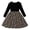 Black, variant on Lanbubble Toddler Girls Long Sleeve Dress A-Line Casual Play Dresses Size 2-3T