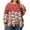 Red, variant on Cartoon Print T Shirt Women Party Long Sleeve Loose Plus Size Tops Christmas costumes women Festival Casual O-Neck Tee Shirt