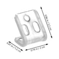 thumbnail image 2 of ULTNICE 12Pack Metal Couch Clips Silver 0.9*0.8*0.5in for Upholstery Fasteners Clips, 2 of 8