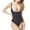 Black, variant on APEXFWDT Thong Shapewear Bodysuit for Women Tummy Control Open Bust Body Shaper Slimmer Shaping Thong Underwear Shapewear