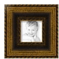 thumbnail image 2 of ArtToFrames 5" x 5" Speckeled Gold and Black with rope Picture Frame, 5x5 inch Multi Wood Poster Frame (WOM-5166), 4 Pack, 2 of 6