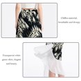 thumbnail image 2 of Print Stylish Chiffon Women's Beach Summer Dress with Polyester Straps, 2 of 6