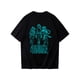 thumbnail image 3 of Pop cazadora para niña Demon Hunters Round-Neck Printed Anime Trio Poster T Shirt （Sky Blue）, 3 of 3