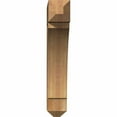 thumbnail image 2 of Ekena Millwork 6"W x 26"D x 34"H Thorton Craftsman Rough Sawn Bracket, Western Red Cedar, 2 of 13