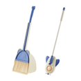 thumbnail image 4 of BELOVING Children Housekeeping Cleaning Tools Early Learning Pretend Play Mini Broom with blue, 4 of 9