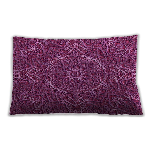 Ahgly Company Indoor Rectangular Contemporary Lumbar Throw Pillow, 13 inch by 19 inch