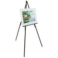 thumbnail image 3 of Creative Mark Thrifty Wood Tripod Display Easel Stand for Painting Single Unit - Durable Light Weight and Foldable with Adjustable Angle - Drawing & Painting - Mahogany Finish - Ideal For Artist, 3 of 6