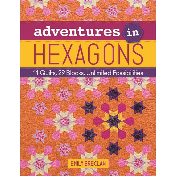 Adventures in Hexagons : 11 Quilts, 29 Blocks, Unlimited Possibilities (Paperback)