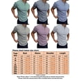 thumbnail image 2 of Fashnice Hauts pour Hommes Blouse à Manches Courtes Chandail T-Shirts Polo de Plage Confortable DT03-4 m, 2 of 2
