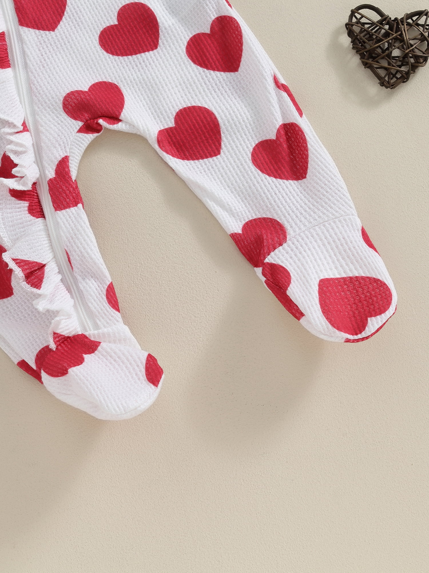 Jxzom Valentines Day Baby Girl Outfit Newborn 3 6 Months Heart