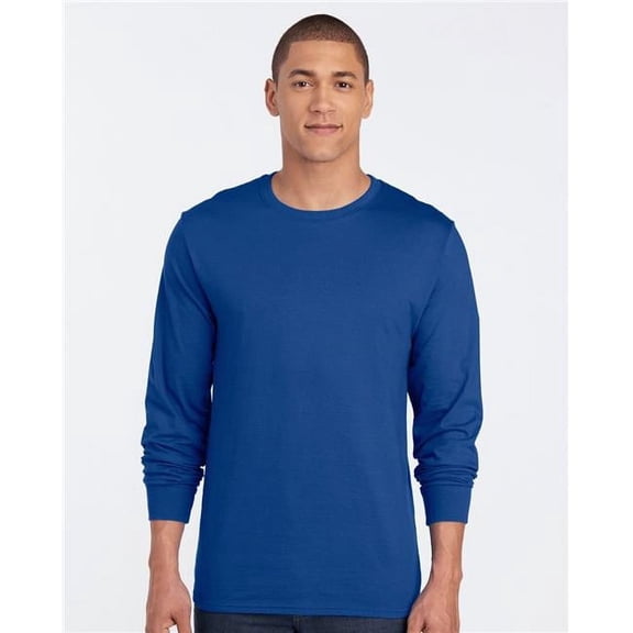 Premium Blended Ringspun Long Sleeve Crewneck T-Shirt