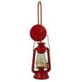 thumbnail image 2 of Meyda 139699 7 in. Miners Lantern Red Wall Sconce, Ruby Red, 2 of 5