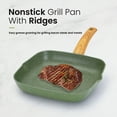 thumbnail image 3 of MF Studio 30 Pieces Cookware & Bakeware Set Granite Nonstick Pots and Pans, Green, 3 of 7