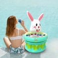 thumbnail image 1 of Bunny Inflatable Ice Bucket,Easter Bunny Ice Bucket Wine Bucket,Inflatable Cooler Rabbit Party Beverage Cooler for Floating Drinks Cooling Bin,Ice Buffet Drink Holder Cooler Containers Party Supplies, 1 of 6