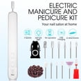 thumbnail image 2 of Taladro eléctrico para uñas Hoxida Professional, kit de manicura y pedicura, 2 of 8