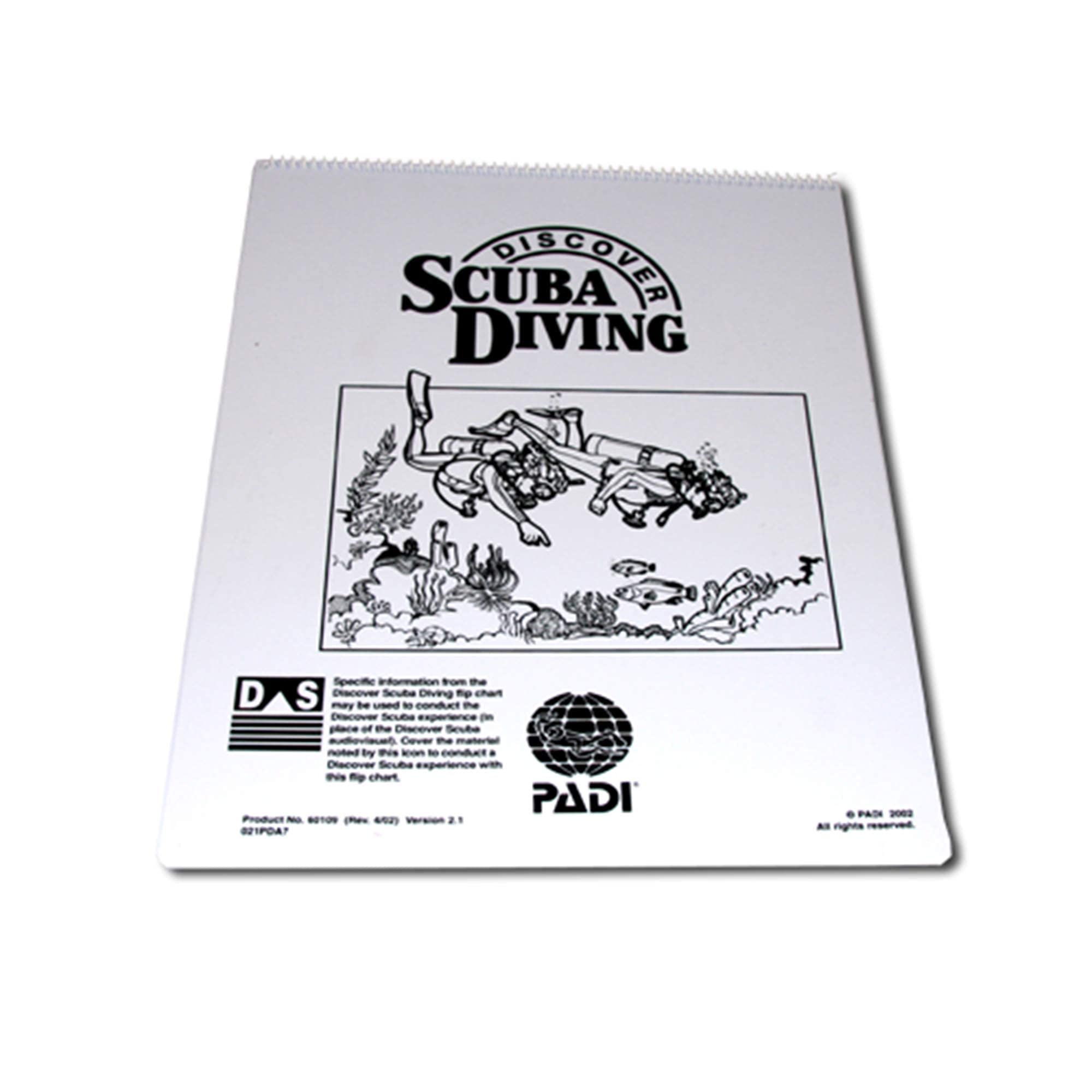 PADI Discover Scuba Diving Flip Chart Training Material