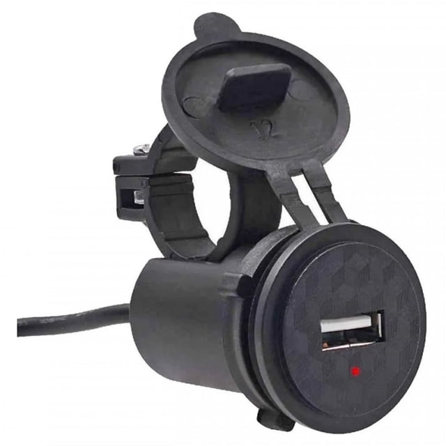 Cargador USB de Motocicleta Accesorios Vcoapa manubrio espejo 1.6A