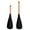 Black-3, variant on Wooden Cooking Spoon, Nonstick Safe Utensil, Mixing and Scraping Tool, for Sauces, Soups, and Baking, Brown, by FAJHHA