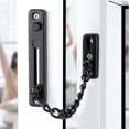 thumbnail image 3 of Cerradura de cadena de seguridad de puerta de acero inoxidable de alta calidad con tornillos para el hogar del hotel, 3 of 3