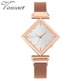 thumbnail image 1 of Reloj de cuarzo para mujer, relojes para mujer, reloj de cuarzo de moda para mujer, reloj con correa de acero inoxidable, reloj analógico, reloj de acero inoxidable, 1 of 3