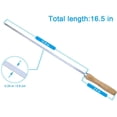 thumbnail image 2 of 16.5 Inch Grill Skewers with Wood Handle, 10 Pack Stainless, 2 of 7