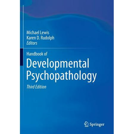 Handbook of Developmental Psychopathology (Best Abnormal Psychology Textbooks)