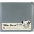 thumbnail image 1 of We R Memory Keepers WRRING12-60905 Classic Leather 3 - Ring Album 12 x 12 in. - Charcoal, 1 of 2