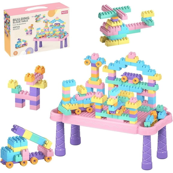 CEDQ DIY Plastic Building Block Toys, Educational Gift Sets, Suitable for Children Aged 3-6, Develop Intelligence and Gifts