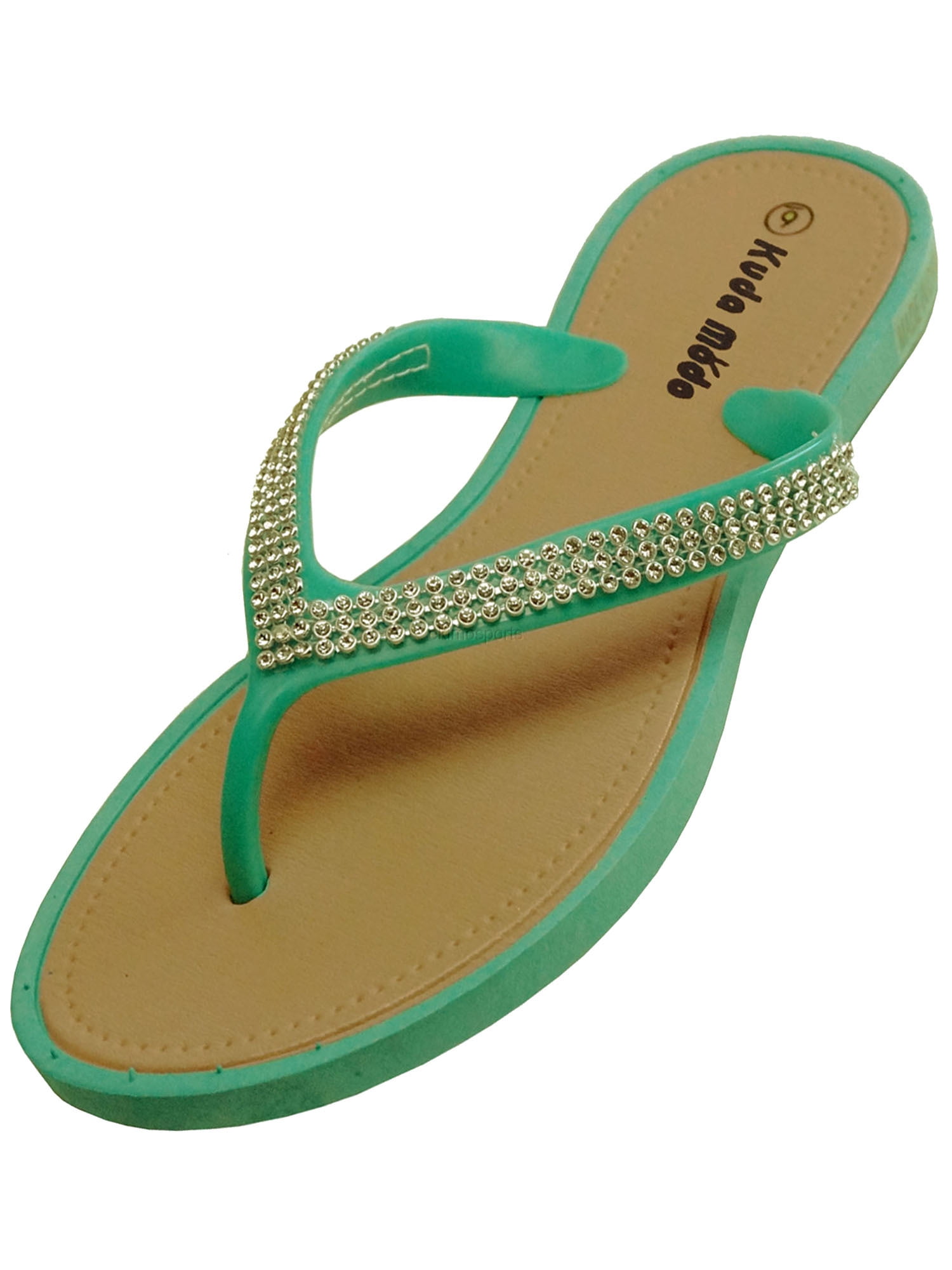 womens bling flip flops