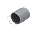 thumbnail image 3 of Uxcell Screw Thread Protectors Rubber End Cap Cover 16mm Grey, 3 of 5