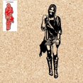 thumbnail image 4 of Girl Metal Cutting Dies Stencil Diy Scrapbooking Album Paper Card Template Mold, 4 of 5