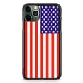 thumbnail image 1 of USA Flag Case Stars & Stripes Pride Slim Shockproof Hard Rubber Custom Case Cover For iPhone 13 Pro, 1 of 5