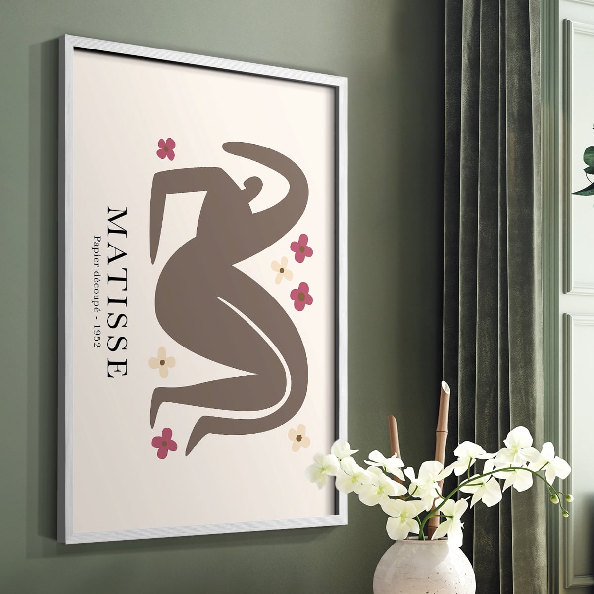 Matisse CCXLIV in Solid Wood 8 x 10 Framed Print