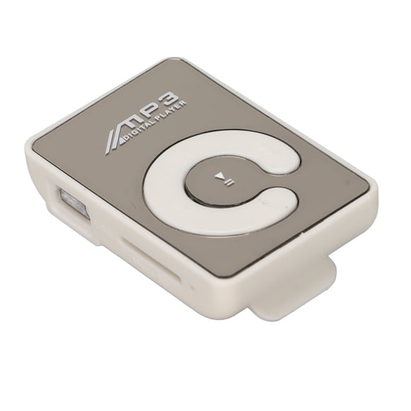 Reproductor MP3 Con Clip Trasero, Reproductor De Música Portátil Con Tarjeta De Memoria Ampliable De 8 GB, Material ABS Ligero, Batería De Larga Duración, Con Radio FM, Para