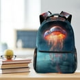 thumbnail image 5 of Lightweight Backpack Colorful Jellyfish School Bag Travel Laptop Daypack for Men Women Casual Rucksack, 5 of 6